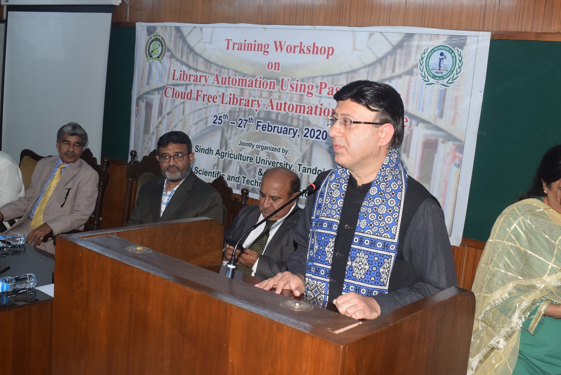 Training workshop at Sindh Agriculture University, Tandojam
